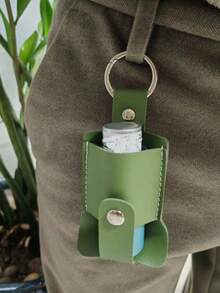 1/2 件哮喘吸入器支架、止咳喷雾瓶收纳袋、轻便便携式 PU 皮革成人哮喘吸入器盒（不含吸入器）、抗菌喷雾瓶收纳袋、便携式药瓶收纳袋、皮套（仅支架）旅行必需品旅行配件假期暑假返校