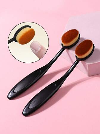 1 件装指甲清洁刷，美甲工具，用于除尘，柔性鬃毛刷，用于清洁指甲角质层