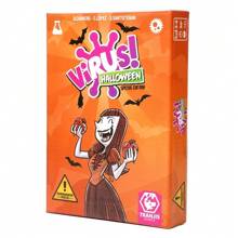 1 pieza, Juego de Tranjis - VIRUS! Juego de cartas de evolución (Paquete de expansión) - Juego de cartas (TRG-12evo), el juego de cartas talla grande contagioso, en inglés, francés y español, el juego de cartas talla grande popular, multijugador, para 2-6 jugadores, juego de San Valentín, juego de Año Nuevo, juego de boda, regalo de Año Nuevo, regalo de San Valentín, para reuniones familiares, fiestas de boda