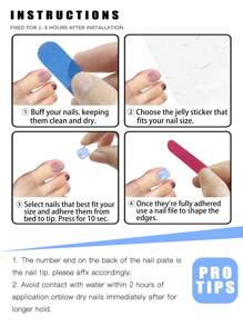 24pcs Short Square Press On Toenails French White Tip With Silver Glitter Sparkle Simple Elegant Full Cover Summer Toe Nails /Jelly Glue & Nail File Reusable For Women Girls