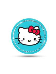 2件装Kitty Cat硅胶汽车杯架杯垫 水钻装饰PVC防滑垫 隔热垫 汽车内饰配件 - 彩色 - 查看 7