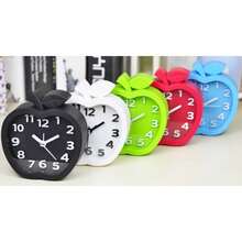 Reloj digital diseño de escritorio portátil CL008 pantalla LED alarma multifunción reloj mesa hora calendario temperatura moderno decoración tecnología oficina hogar compacto fácil usar pilas batería - Blanco - Ver 2