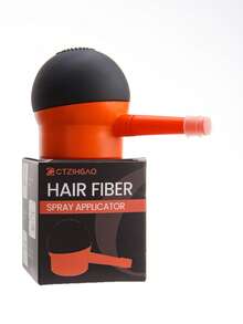 WANMEI Fiber Hair Building Fibers Applicator Pump - Unisex, Instantly Thickens Thinning Or Balding Hair, Naturally Conceals Hair Loss, Unisex Hair Thickening Fibers Applicator