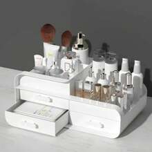 Desktop Makeup Organizer Cosmetic Storage Box Jewelry Nail Polish Drawer Organizer Container Lipstick Sorting Sundries Cases