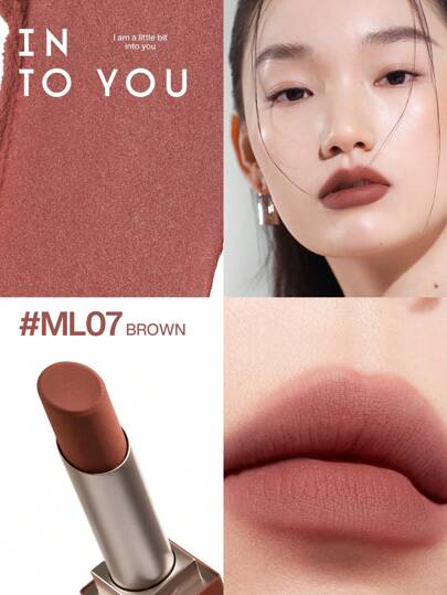 INTO YOU INTO YOU Velvet Matt Lipstick #ML07 Brown