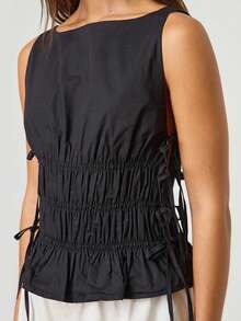 Women Tank Tops & Camis - Black - View 3