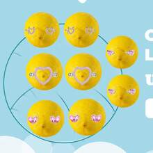 6 Pairs Stainless Steel Nipple Rings Set With Heart & Butterfly Designs - Purple - View 6