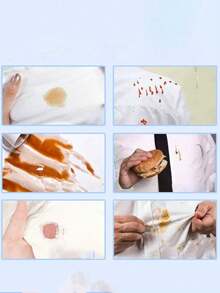 12/24/48pcs[12 Pieces/Box] Of Clothing, Cleaning Wipes, Down Jackets, Shoes, Bags, Sofas, Emergency Degreasing, Stain Removal, No Wash, 1pc - Multicolor - View 3