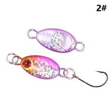 1pc/3pcs/6pcs/12pcs Iron Board Magic Bean Micro Lead Fish Lures - Sharp Hooks, Multi-Functional Fishing Accessories Suitable For Freshwater And Saltwater Fishing - Multicolor - View 10