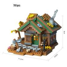 森林树屋积木套装,风车树屋积木套装,花园树屋积木套装,复古树屋积木,成人积木套装,创意拼装积木玩具模型,客厅摆件,橱窗摆件,书桌摆件,居家办公室桌面摆件,圣诞节,万圣节,情人节,母亲节,生日礼物,成人积木,成人拼图,积木 - 復古樹屋積木套裝6 - 查看 15