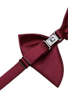 1 pieza Pajarita estilo chino elegante de metal de poliéster, detalles románticos orientales para la boda, esencial de la pareja