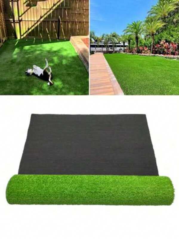 Hierba artificial multiusos - césped falso DIY para jardín, musgo simulado, alfombras de césped para paisajismo, decoración del hogar interior/exterior, decoración de jardín, césped artificial para patios de recreo, con una atractiva estética y una alfombra de césped artificial espesa y verde para decoración de micromundos interiores