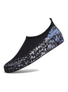 Men's Black Wading Shoes, Lightweight Breathable Water Sports Shoes, Non-Slip Surfing Beach Fishing Shoes For Jogging