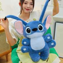 Disney Muñeco de peluche suave de Stitch de 6 brazos de Disney, muñeco de peluche grande de Stitch, regalo para niñas, para vacaciones y cumpleaños