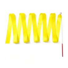 2/4m Silk Dance Ribbons - Youth & Adult Gymnastics Rhythmic Ribbon, Spinning Ribbon In Multiple Colors, Suitable For Artistic Gymnastics Competition, Dance Performance, Gymnastics, Birthday Parties And Wedding Decoration - Multicolor - View 13