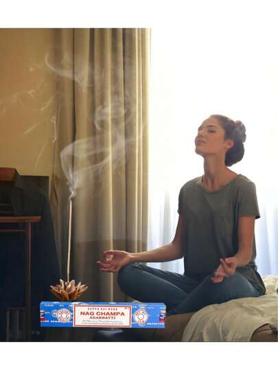 BUCICE Óleo essencial de sândalo, fios de aromaterapia, palitos de bambu, aromaterapia, diversas fragrâncias, conjunto de caixa pequena, adequado para ioga, meditação e decoração de casa, fogão de aromaterapia, melhores acessórios