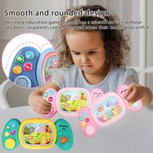 Brinquedo musical para bebês de 1 ano ou mais, brinquedos musicais e iluminados para crianças de 12 meses ou mais, instrumento de teclado com efeitos sonoros, brinquedos de piano com cérebro grande para o primeiro presente infantil