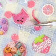 6张/包贴纸，半岛狂野系列，复古美式闪光膜贴纸，剪贴簿用品，装饰笔记本，相框，手机壳，水杯，垃圾桶，文具盒，DIY个性拼贴学校用品，返校 - 彩色 - 查看 9