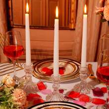 3/2 piezas/1 pieza Portavelas de , portavelas de retro europeo con relieve, de pie para la sala de estar, decoración de San Valentín, base de velas aromáticas, decoración romántica - portavelas y candelabros para el hogar, sala de estar, dormitorio, hotel/restaurante/ espacio comercial - excelente para bodas, San Valentín y Año Nuevo