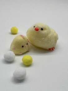 1/2/6pcs Mini Chick, Decoration Or Gift For Good Friends, Slow Rebound To Relieve Stress, Bouncy Chick Squeeze Music (Keychain Color Random), Give To Girlfriends, Girlfriend Pendant, Cute Chick Keychain, Perfect Choice For Valentine's Day,Mother's Day,Gift For My Mother