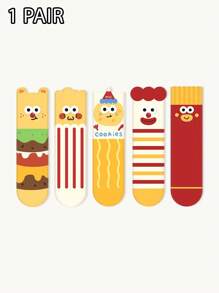 1 Pair Of Women's Socks, Ugly, Funny, Funny, Fashionable Socks, Odor-Proof Sweat-Absorbent And Breathable Socks, Socks Suitable For Daily Wear In All Seasons