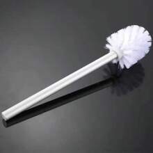 Toilet Brush With Holder, 360° Deep Cleaning Toilet, Compact Toilet Brush For Bathroom,Toilet Brush Cleaning With Durable Stiff Bristles For Bathroom, Toilet Brush With Soft Bristle,Waterproof, Anti Mold, Easy To Install, Easy To Use,For Hotel, Bathroom, Kitchen, Factory, School, Dormitory