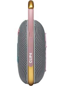 JBL Altavoz Bluetooth portátil mini JBL Clip 4 - Gran audio y graves potentes, mosquetón integrado, resistente al agua IP67 y al polvo, 10 horas de autonomía, altavoz para uso doméstico, exterior y viajes