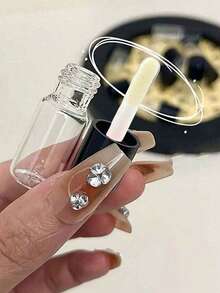 迷你旅行瓶，用于液体粉底液、遮瑕膏和唇膏，便携式化妆品容器，带旋盖，无香型，非常适合化妆品样品和洗漱用品度假旅行配件夏季旅行必需品包假日必需品度假配件旅行假日必需品沙滩包旅行必需品暑假开学季 - 彩色 - 查看 3