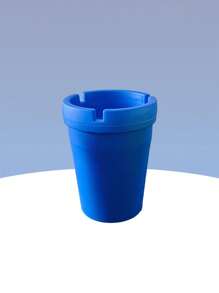 1 pieza Cenicero universal, adecuado para el hogar, la oficina, bares, cafeterías, hoteles, para tirar y extinguir cenizas, de silicona