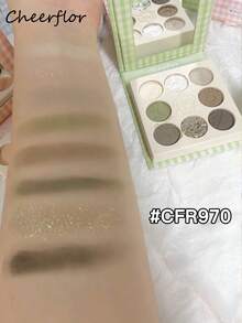 CHEERFLOR Makeup Palette, Matte Shimmer Powder Eyeshadow Pallet, Highly Pigmented, Long-Lasting Bright Shimmer Eyeshadow, Light, Smooth, With Mirror, Highlighters Contour Blush Powder All In One Makeup Pallet