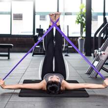 11-Piece Pilates Ring Set - Women's Home Fitness Equipment - Hip Resistance Band Stretching Device, 25cm Pilates Mini Yoga Fitness Ball, Yoga Socks, Stretching Band, Strength Sheet, Drawstring Pocket. It Is Suitable For Exercising The Legs, Arms, Thighs, Etc. At Home, Gym, Sport, Gym, Home Exercise, Sport Accessories, Gym Accessories, CrossFit Accessories