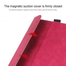 For Microsoft Surface Pro 10 9 8 7 6 5 4 2-In-1 Laptop 12.3-13 Inch Go 4 3 2 1 10.5 '' Tablet Protective Case Leather Cover Can Wrap Around Keyboard Blue Grey Rose Red