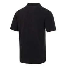 Nike 男士柔软舒适 POLO 衫 AS M NK CLUB SS POLO PIQUE，运动休闲装 FN3895-010 - 黑/白 - 查看 2