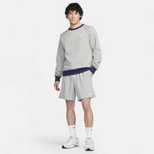 Nike 男士字母图案抽绳运动短裤 - 黑色 - 查看 6