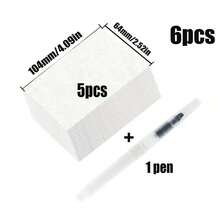 6/11/21 件 3D 海绵画板，带注水刷 - 蓬松纹理艺术纸、DIY 绘画工具、创意设计装饰纸、适用于圣诞礼物、手工艺品、纹理绘画、DIY 项目、增强艺术体验、理想的礼物选择、激发创造力 - 彩色 - 查看 14