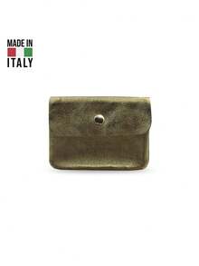 Ví nữ. Sản xuất tại Ý. Làm bằng da thật. Du lịch, công tác, nghỉ dưỡng, làm việc. Cổ điển, thời trang, phổ biến. Nhẹ. Đa năng. Có nhiều màu sắc. - Màu xanh lá cây đậm - Xem 1