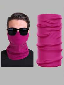 Airkeet Solid Color Ice Silk Multifunctional Headscarf Is Suitable For Summer Outdoor Sports, Cool And High Elasticity Headscarf.