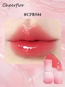 CHEERFLOR 镜面水润唇彩、玻璃唇彩、水润轻盈、布丁果冻质地、钻石丰唇彩、液体唇膏、 - CFR944 - 查看 3