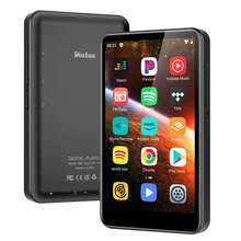 Diofox 80GB MP3 播放器，带蓝牙（可连接蓝牙耳机、立体声）和 WiFi，MP3 和 Mp4 音乐播放器，带 Spotify、Music、Deezer、Audible、浏览器，4.0 英寸 IPS 触摸屏 Android 播放器，带扬声器、FM 收音机，容量高达 512GB - 黑色 - 查看 2