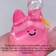 1 件 - 自制泡泡挤压玩具、超粘慢回弹减压球、挤压玩具、坐立不安玩具、Taba Squishy、夏季清爽玩具、派对零食、减压玩具、礼盒填充物、生日礼物（不含）