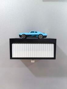 1 PC Openable Garage Key Hook (Racing Car Model Optional), Creative Design Toy, Key Chain Hook, Wall-Mounted Wall Decoration, Creative Gift, Suitable For Boys, Couples, Home Novelty Key Hook,Wall Key Holder, Novel Decoration Style, Key Chain Keychain, Wall Keychain, Wall Hook, House Key, Key Pendant, Key Holder - Multicolor - View 6