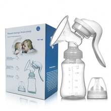 AUXOM Bomba Tira Leite Manual Mamadeira Manual Portátil Bomba Tira Leite Manual Mamadeira Manual PortáTil Mulher GráVida PortáTil Extrusor De Leite Amamentar Massagem Aspirador De Leite
