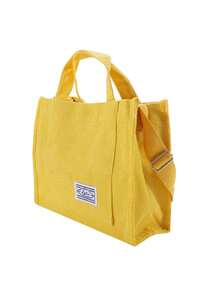 Bolsa de almuerzo de lona de pana, caja de almuerzo con cordón, bolsa de picnic de tela, pequeña bolsa de mano, recipiente de comida, bolsa de almacenamiento de alimentos para volver a la escuela, bolsa de accesorios para el almuerzo escolar, bolsa de almuerzo para mujeres, accesorios de picnic - Multicolor - Ver 9
