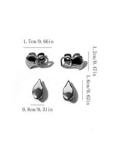 1 Set Smooth Cow Tooth Hollow-Out & Semi-Glossy Grillz, Hip Hop Teeth Jewelry Accessories, Suitable For Men And Women, Daily Wear, DIY, Nightclub, Halloween, Christmas - Multicolor - View 3