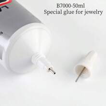 A 50ml B7000 Glue Headwear Brooch Jewelry Glue Inlay Adhesive Diamond Jewelry Stud Earring Pendant Strong Adhesive For DIY Handcraft