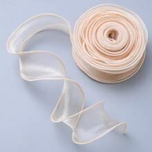 1 Roll/4 Rolls Of 10 Yards Fringed Ribbon For Floral Packaging, Gift Wrapping, Decoration For Wedding, Festival And Party, Make Bows
