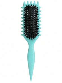 Cepillo definidor de rizos 2025 nuevo- Cepillo para cabello rizado que define el estilo, cepillo para rizos para cabello rizado húmedo, que da forma y define los rizos para mujeres y niños, regalo de San Valentín con corazón