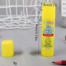 1/5 szt. Klej w sztyfcie o wysokiej lepkości, klej do domu i biura, do papieru artystycznego DIY, kart fotograficznych, papeterii