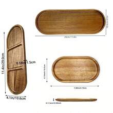 Bandeja de maquillaje de madera de rosa, bandeja de almacenamiento de cosméticos, organizador de baño y productos de belleza, bandeja para encimera de baño, accesorio de baño, bandeja de almacenamiento multifuncional, bandeja decorativa, adecuada para baño, dormitorio, cocina, comedor, regalo