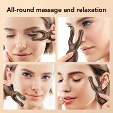 Nose And Eyes Face Massager Manual Gua Sha Tool, Multifunctional Handheld Massage Tools Beauty Tools, Nose Massager Gift For Women Men Mom
